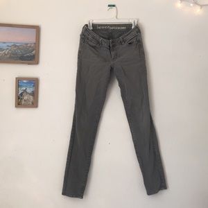 Grey skinny jeans